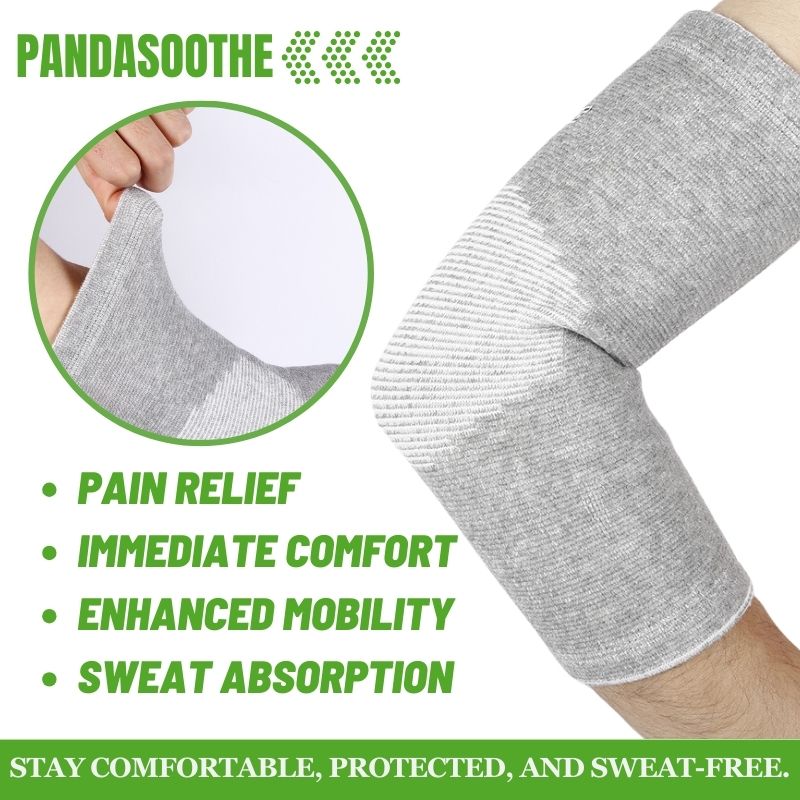 Bamboo Compression Elbow Sleeves | Gentle Support for Arthritis & Joint Pain