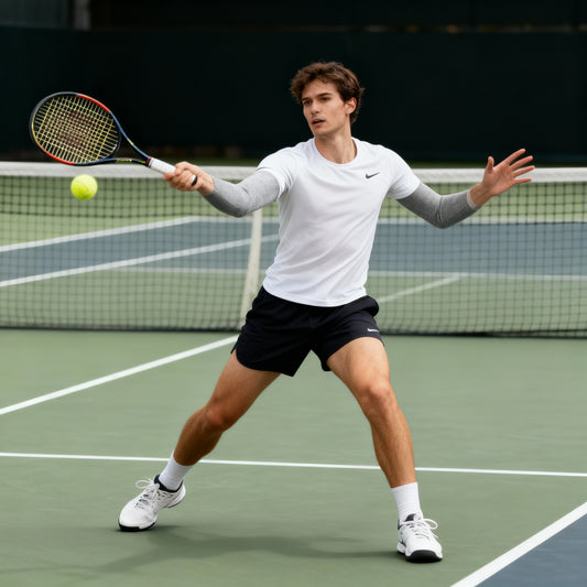 Bamboo Compression Elbow Sleeves-Ideal for Tennis Elbow